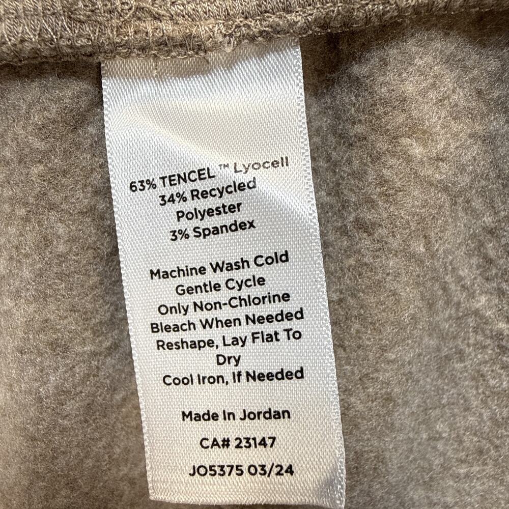 Haven Well Within Fleece Johnny Collar Pullover Pants Lounge Set Size L Brown - Picture 14 of 16